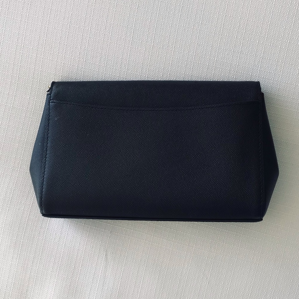 Coach Alexa Turnlock Crossgrain Leather Clutch Chain Crossbody Purse - Picture 5 of 16